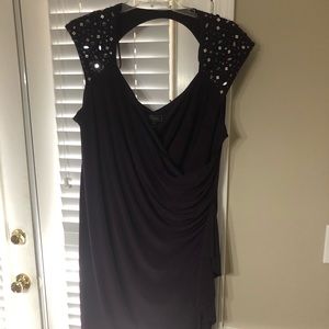 Formal plum color dress